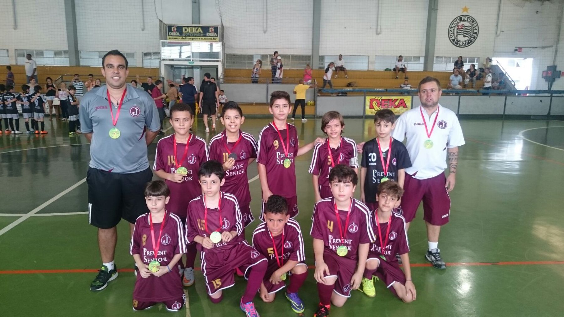 Sub 10 da Escola de Futsal obtém o 2° lugar da Copa Fgs Kids