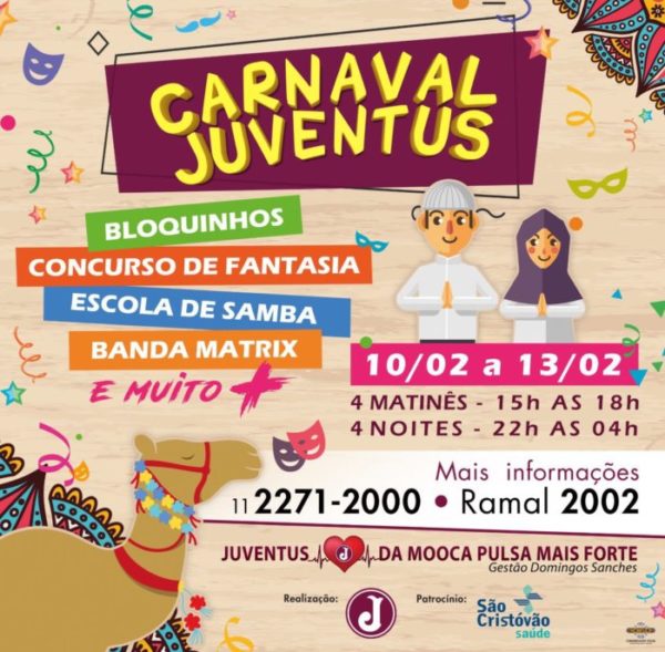 Consulte preços para o Carnaval Juventus