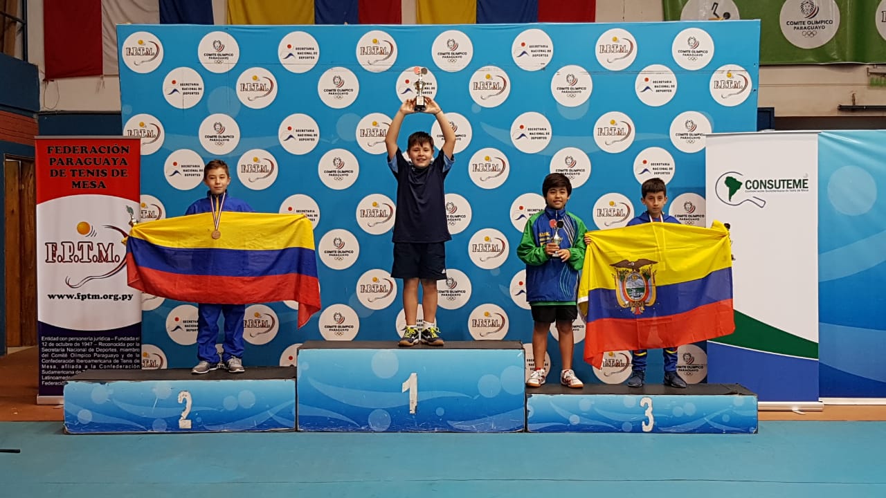 Augusto Andrade conquista bronze no Sul-Americano de Tênis de Mesa
