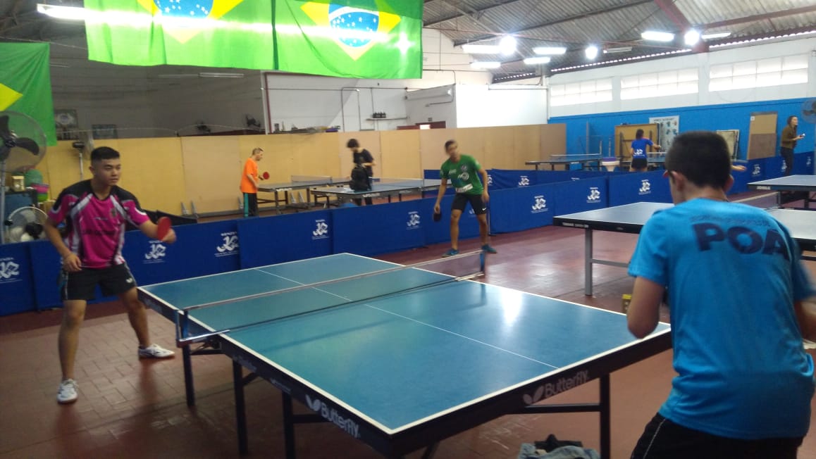 Tênis de Mesa: Atletas juventinos disputam os Jogos Abertos
