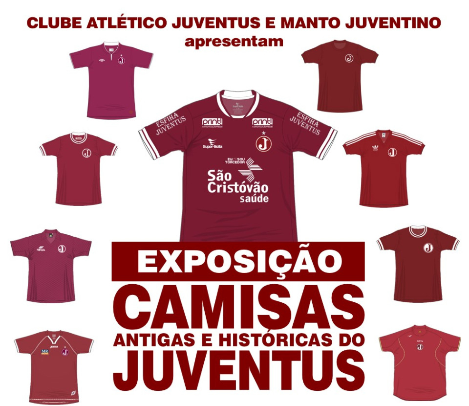 Juventus sedia Exposição de Camisas Antigas