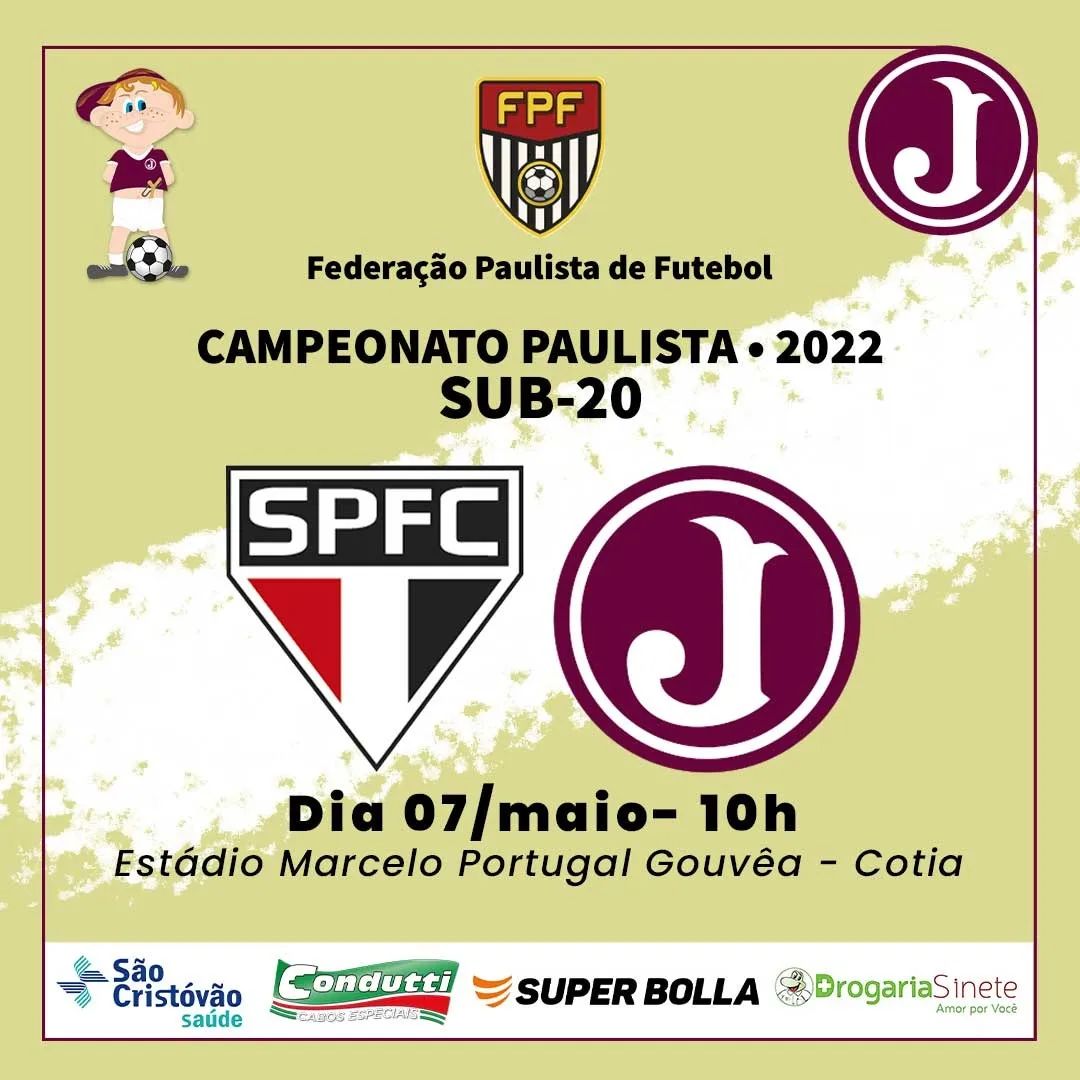 Clube Atlético JuventusCategoria Sub 07 busca o título do