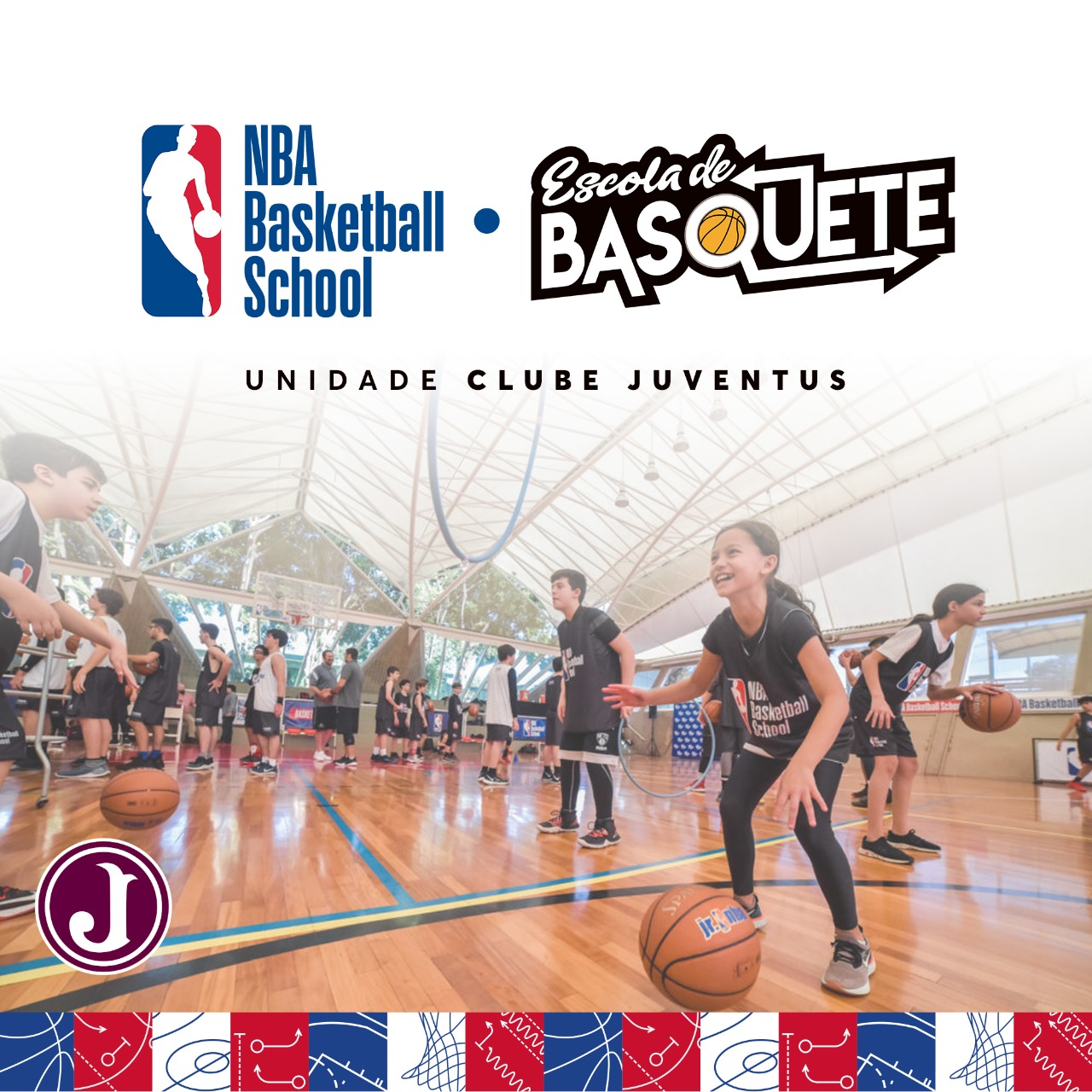 Juventus firma parceria com Escola de Basquete – NBA Basketball School