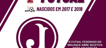 Futsal promove avaliação para a Categoria Sub 6