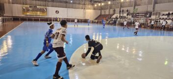 Equipes de Base de Futsal obtêm 03 vitórias e 01 empate na 12ª rodada do Estadual