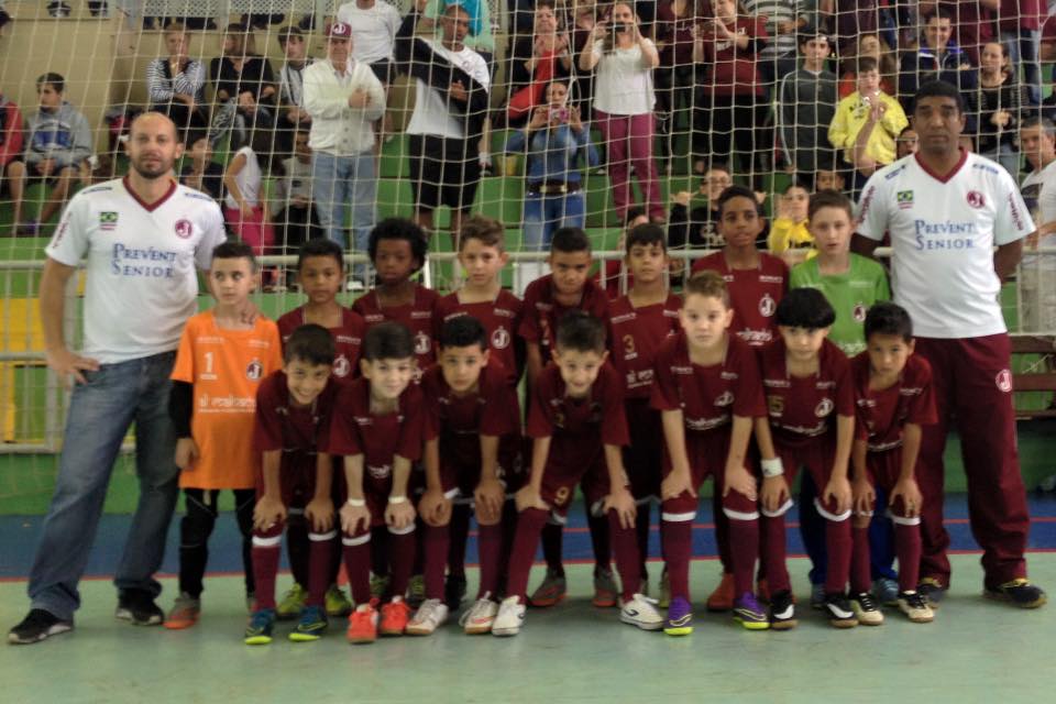 Sub 08 de Futsal garante o Vice-Campeonato Estadual da Série Prata