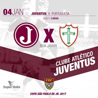 Juventus recebe a Lusa na estreia da Copinha