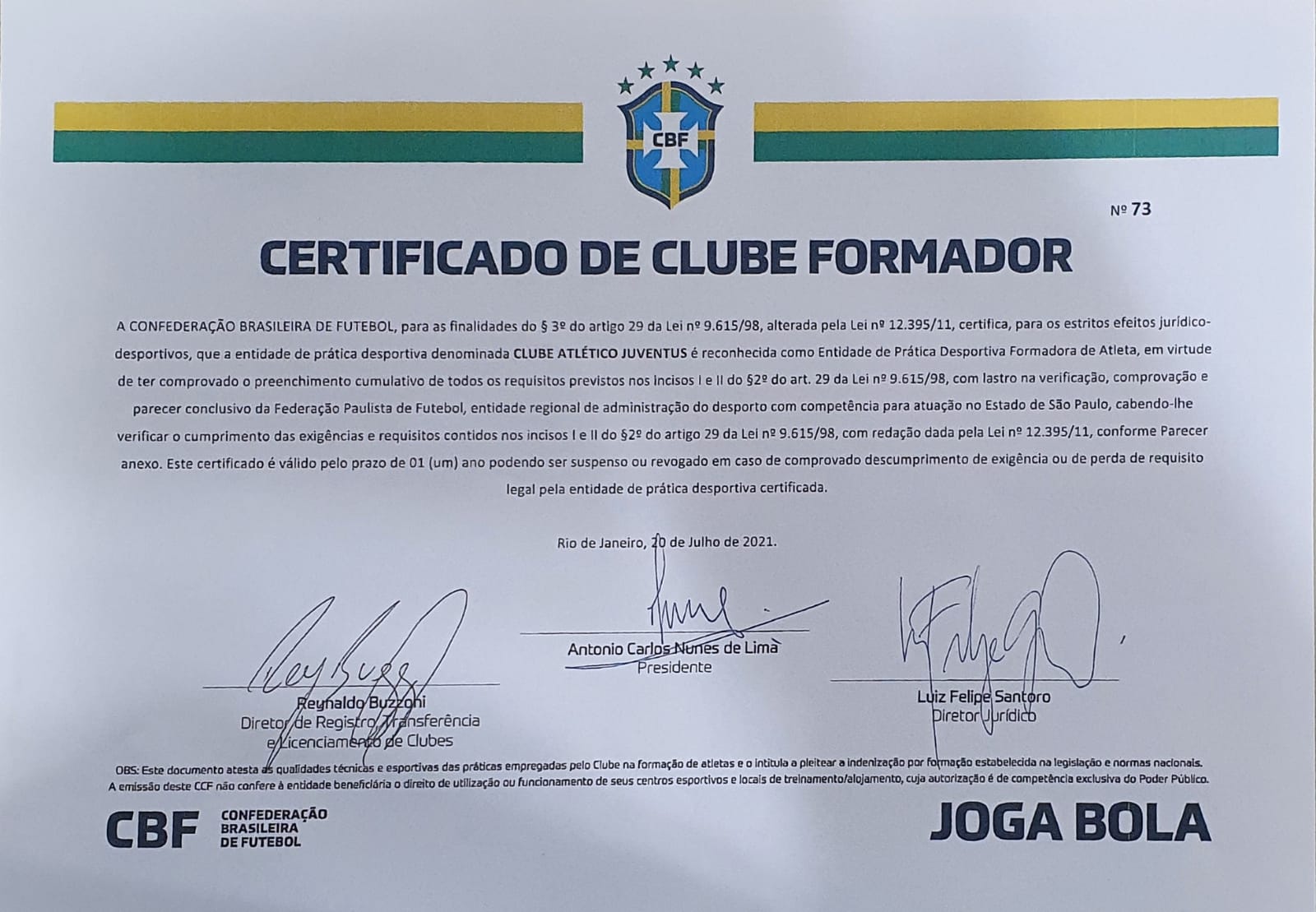 Sport envia último documento e espera recuperar certificado de clube  formador pela CBF, sport
